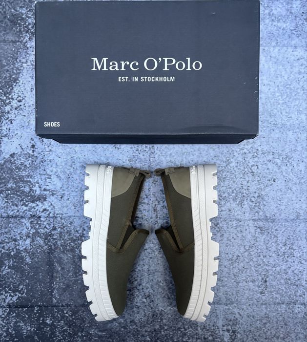 Marc O’Polo buty na platformie mokasyny loafersy