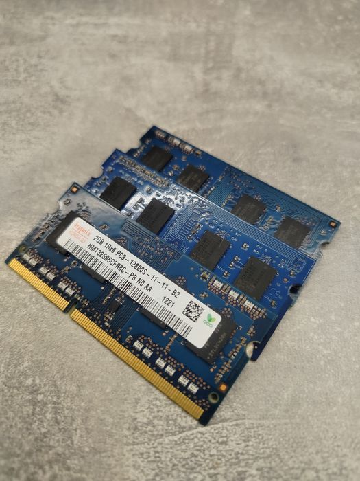 Оперативна память DDR3 SO-DIMM 1600 МГц 5Gb (2+2+1)