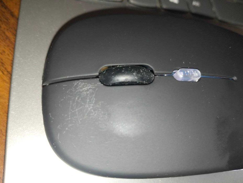 Мышка bluetooth + радиоканал с подсветкой и аккумулятором