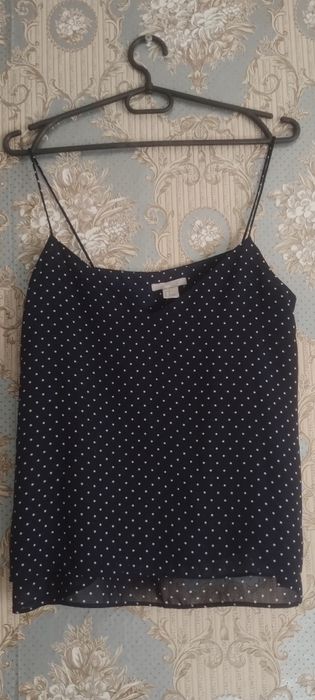 Майка-блуза бренду H&M на тоненьких брителях