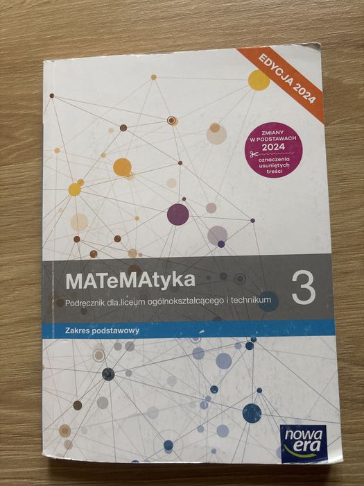 Matematyka 3 liceum i technikum zakres podstawowy