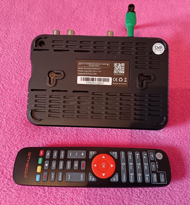 GTmedia V7 PRO Combo, H265, Full HD 1080P,listy tv sat+tv naziemnej