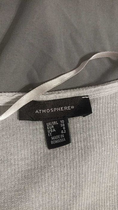 Блестящий винтажный кардиган цвет серебра от Primark