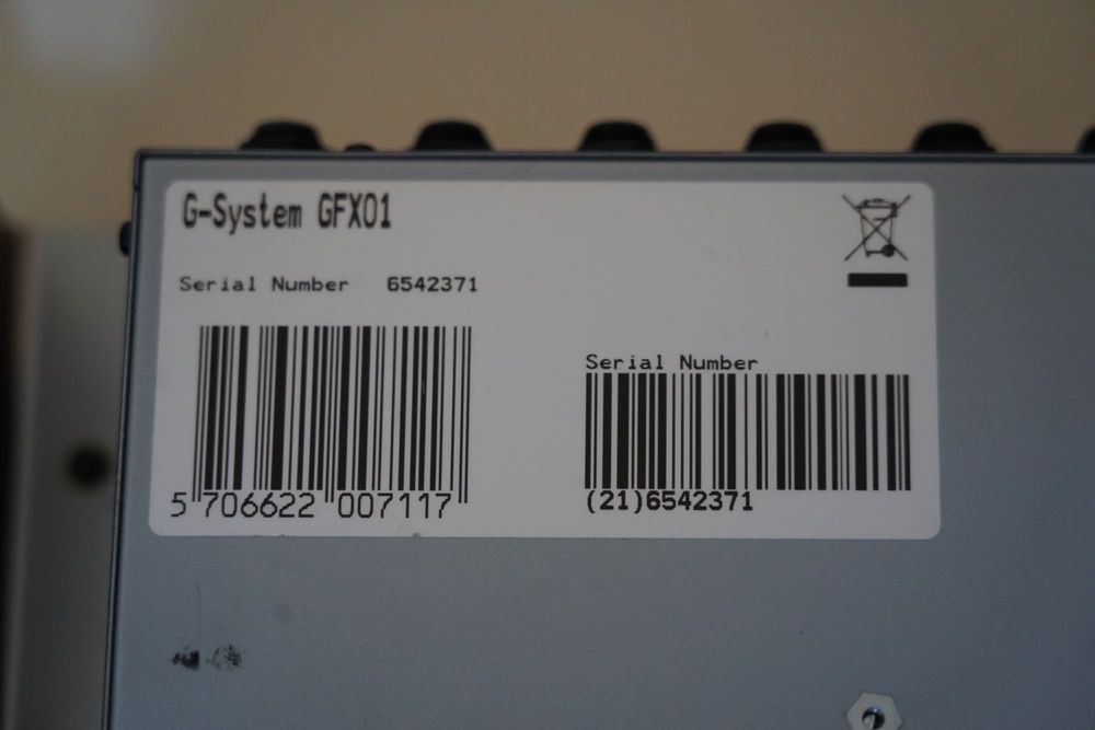 TC Electronic G-SYSTEM Silver 3rd Generation (iB Modified & Updated)