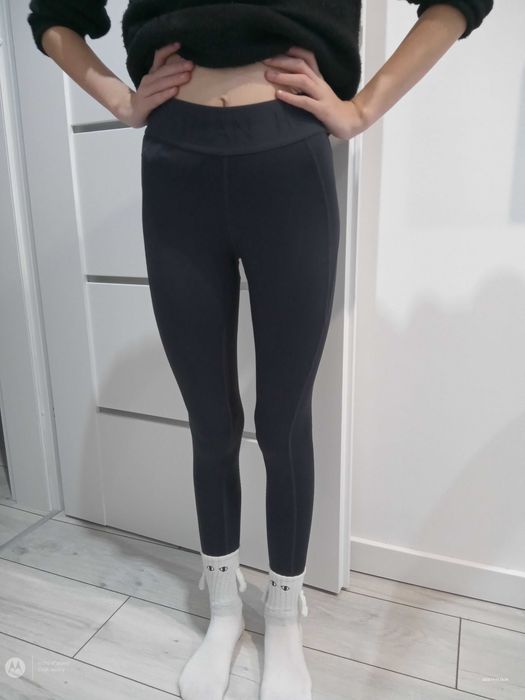 Legginsy z lejem silikonowym z horze