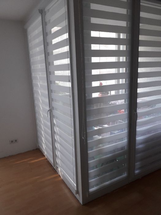 Rolety wewnętrzne rolety dzień noc duo rolety w kasecie z prowadnicam