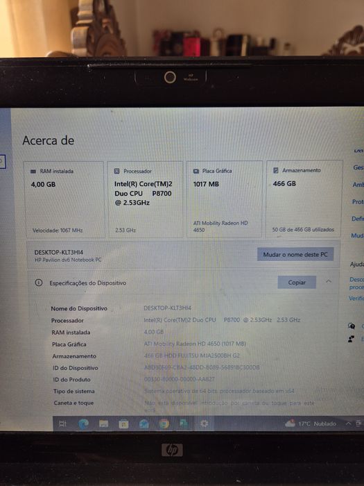 Portatil hp em excelente estado515171564189788163