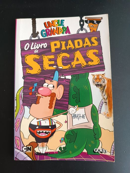 Livro Uncle Grandpa - "O livro de piadas secas"