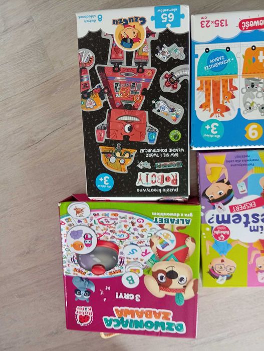 Puzzle gry dla dzieci 3+