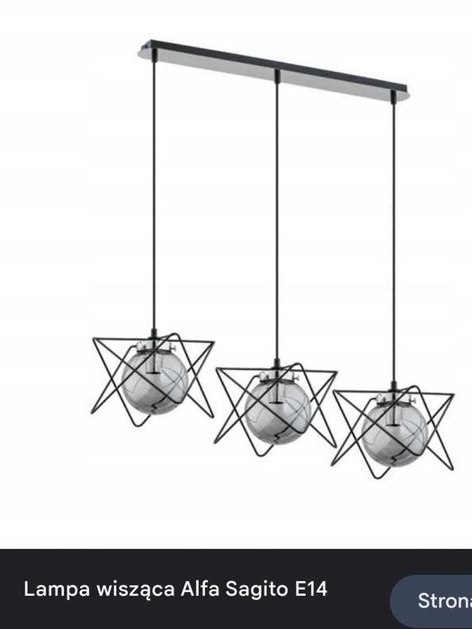 Alfa Sagito lampa wisząca