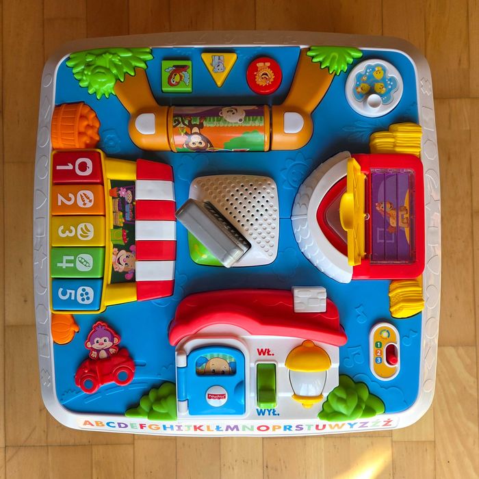 Stolik edukacyjny Fisher-Price stan doskonały