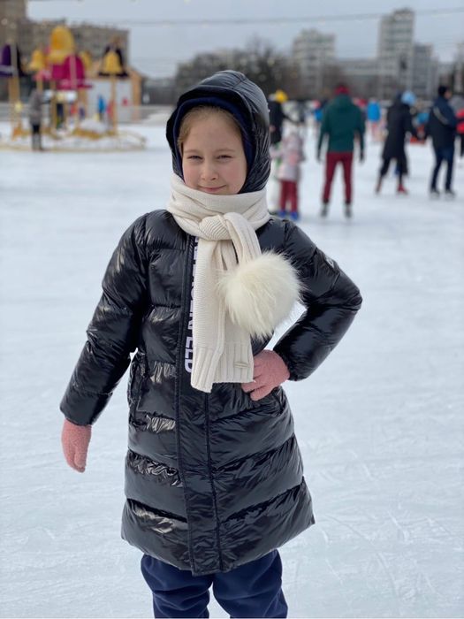 Пуховик для дівчинки