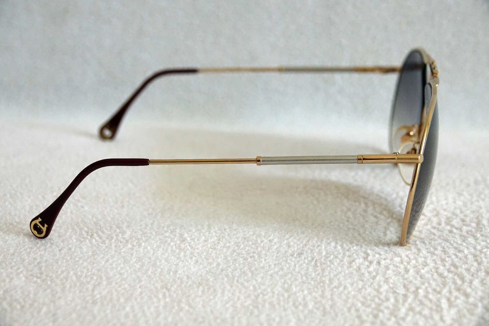 Etienne Aigner EA3 Gold Pilot_ Okulary przeciwsłoneczne