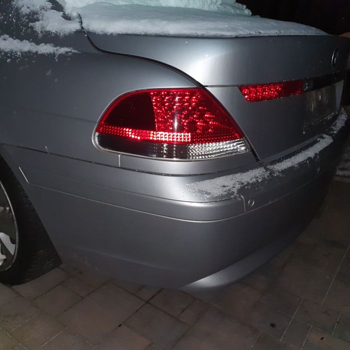 Bmw e65 7 klapa zderzak lampy, tył