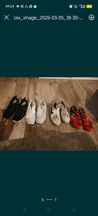 Buty 4 pary rezerwacja