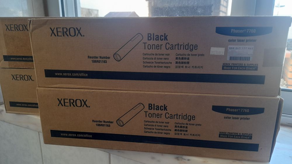 Toner preto/black Xerox Phaser 7760