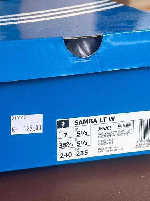 Adidas Samba Usadas 3 Vezes. (Unisexo)