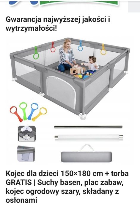 Kojec dla dziecka 150/180cm