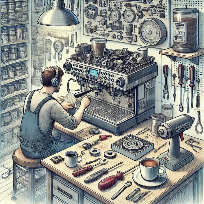 Ремонт кавоварок Saeco, Philips, DeLonghi, Krups швидко та якісно