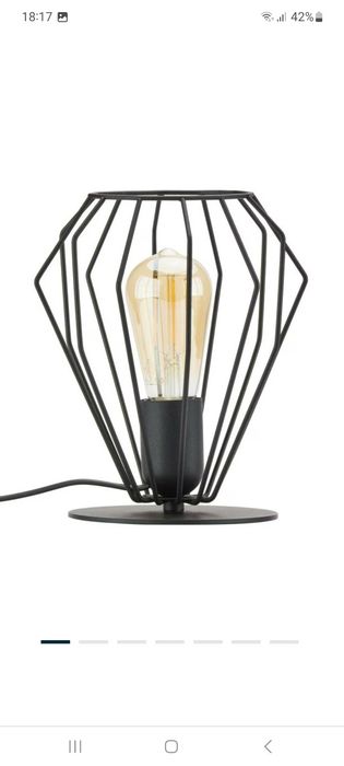Lampka nocna/stołowa Brylant x2