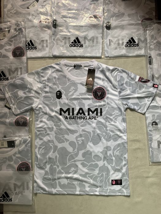 футболка bape x inter miami/ bape miami