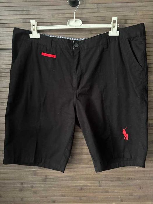 Натуральні шорти з великим лого Polo Ralph Lauren 2XL-3XL