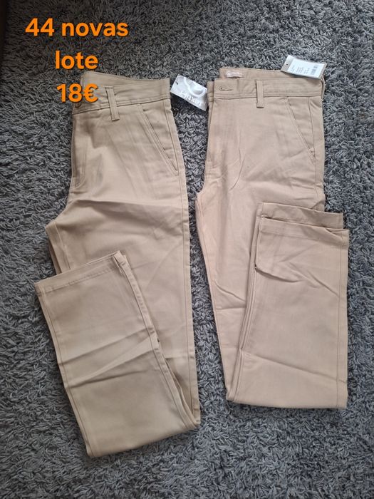 Calças chino  homem 44 novas