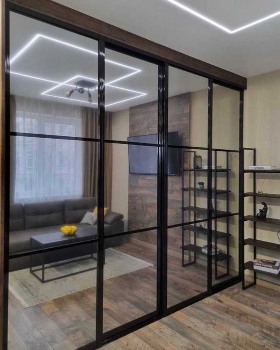 Раздвижные системы-перегородки межкомнатные