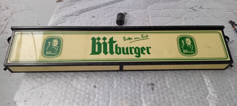 Reclame luminoso bitburger