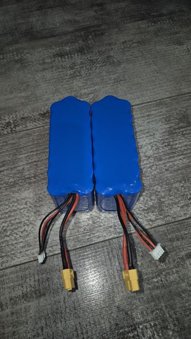 Baterie 12.6v 3s7p 21Ah do łódki zanętowej