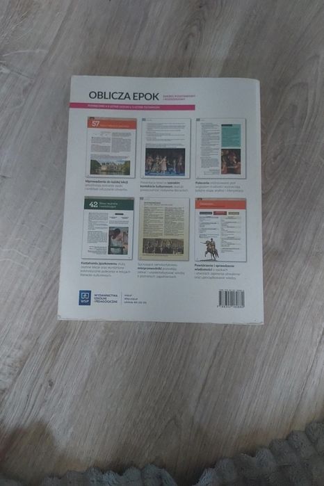 Oblicza epok 1.2 1,2 podręcznik język polski książka
