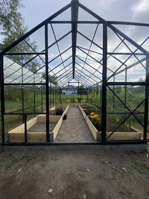 Szklarnia szklana spawana 10m2