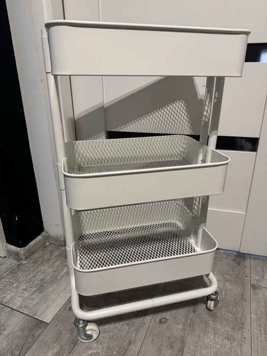 RÄSKOG wozek ikea bialy