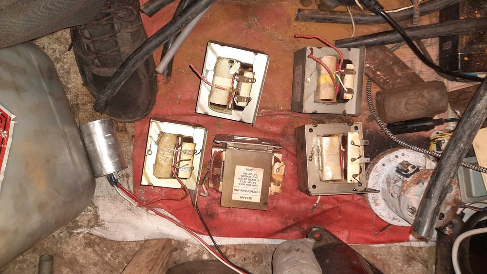 Transformatory z mikrofalówek