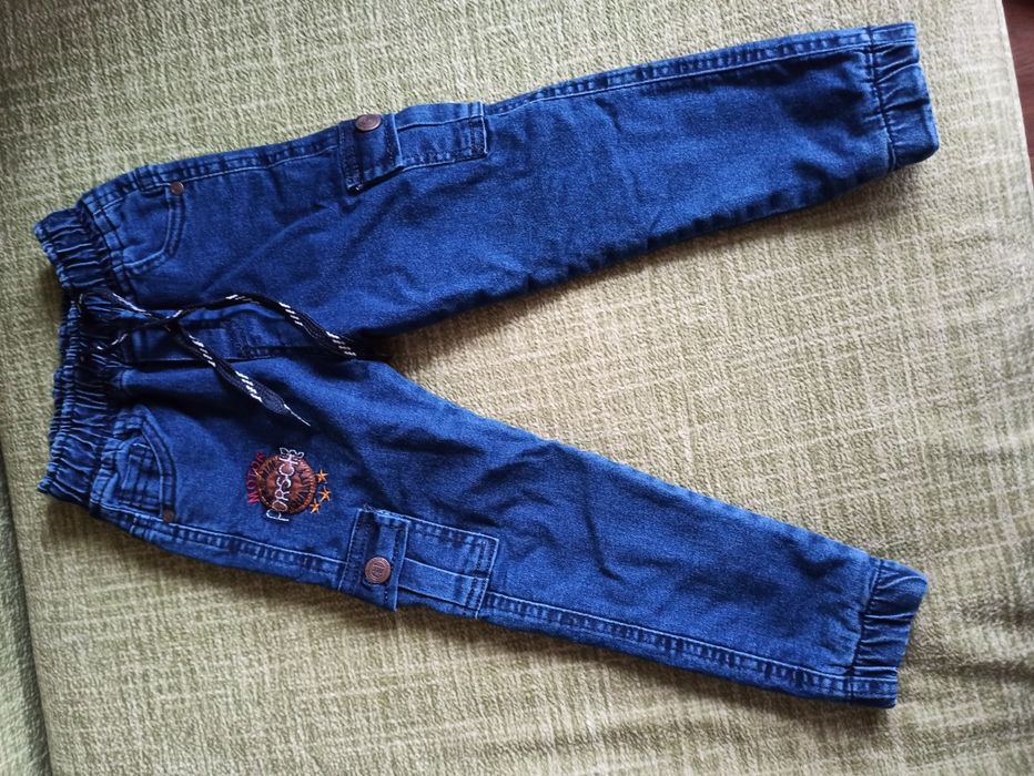 Джинси на хлопчика на резинці утепленні