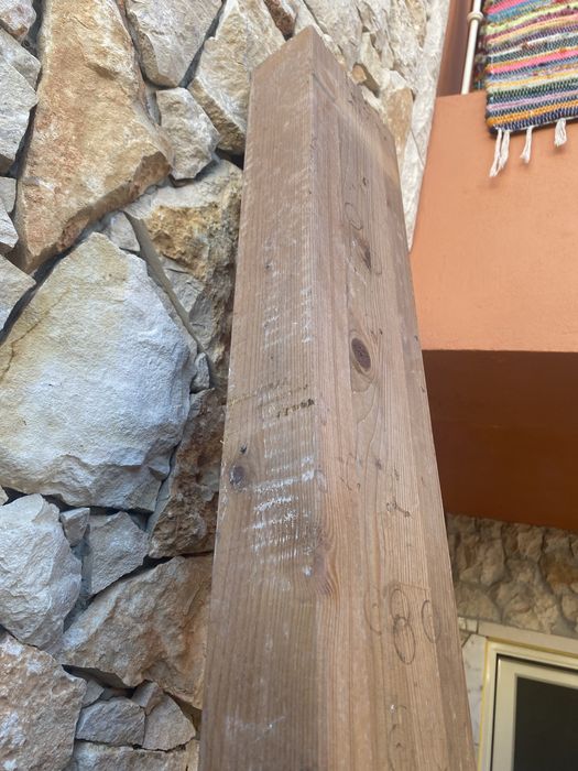 Viga madeira maciça