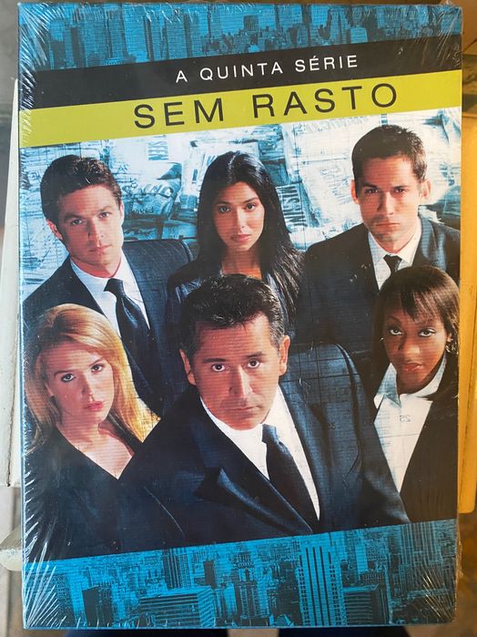 Sem Rasto (Without a Trace) 2ª, 3ª, 4ª e 5ª Temporada DVD selado