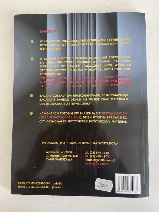 Matura z Matematyki Andrzej Kiełbasa Poziom Rozszerzony 2014 Część 1