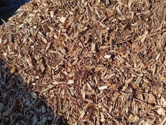 Zrębka przekompostowana drzewna ogrodowa na podsypkę  leśna