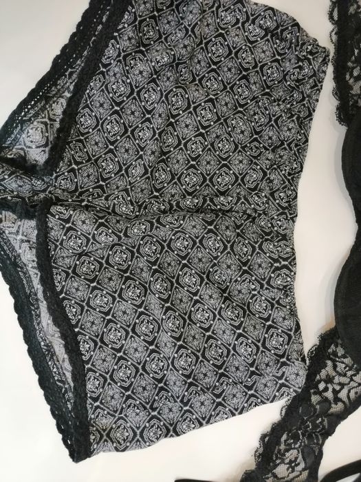 Zestaw Szorty do spania H&M + biustonosz CUBUS 75A