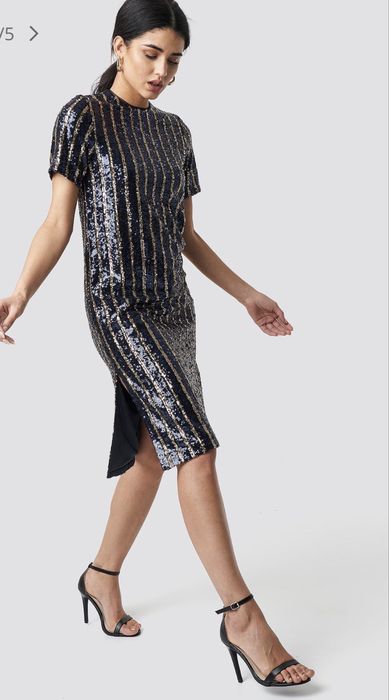 Вечірня сукня блискуча з паєтками/ сукня новорічна святкова