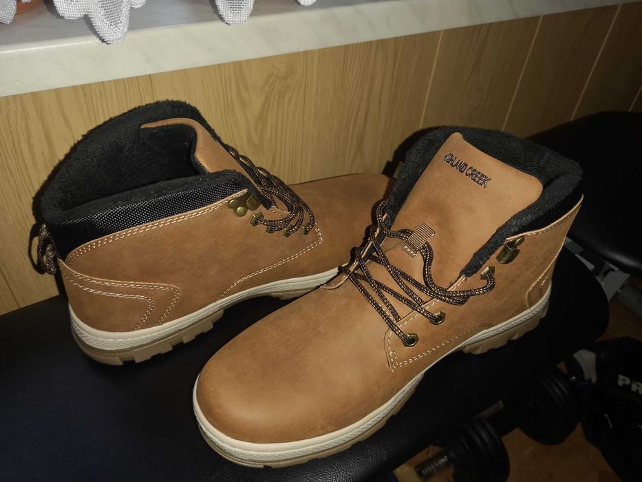Buty skórzane zimowe 46 Highland Creek Deichmann