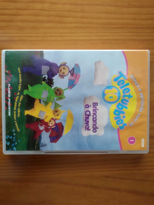 (PORTES GRÁTIS) DVD Nº 1 - Teletubbies 10 - Brincando à Chuva!