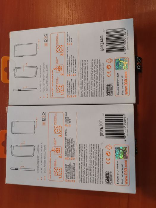 Komplet 2 sztuk etui plecki case gear4 do Samsung Galaxy S7