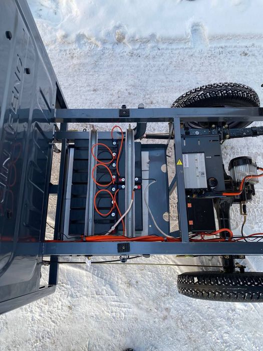 Електро трицикл вантажний Dozer модель 8Б, гарантія