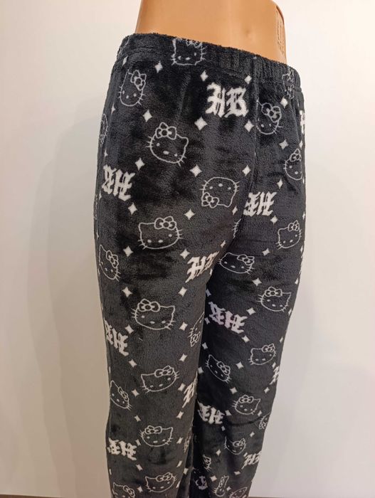 Ciepłe spodnie piżmowe pluszowe Hello Kitty XS/S