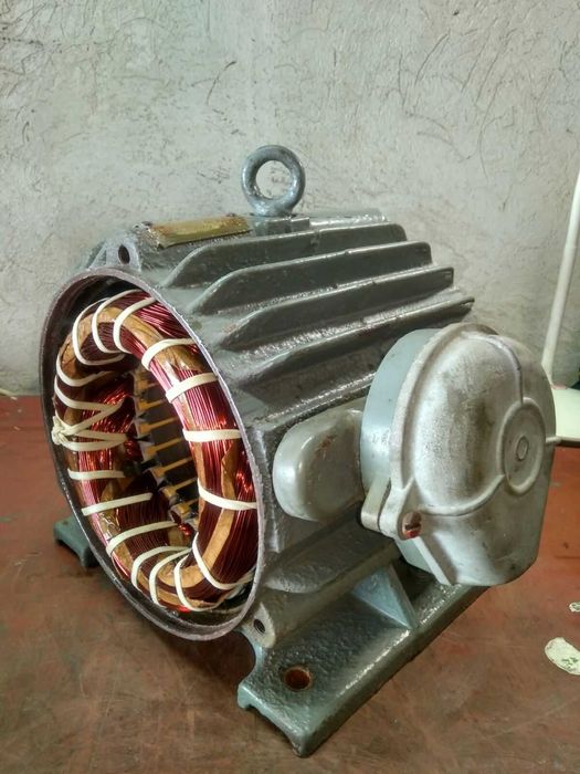 Перемотка електродвигунів, ремонт электродвигателей