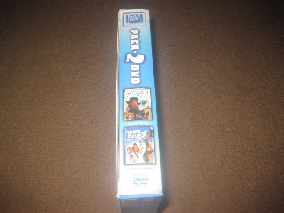 Duplo Pack "A Idade do Gelo" com Box Arquivadora!