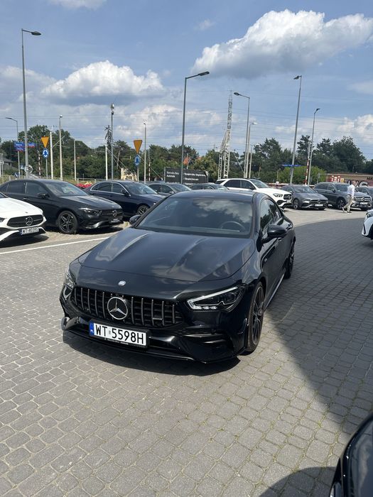 Mercedes CLA 35 AMG auto do slubu