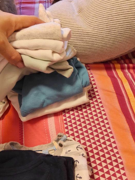 Conjunto de body's de bebe verão